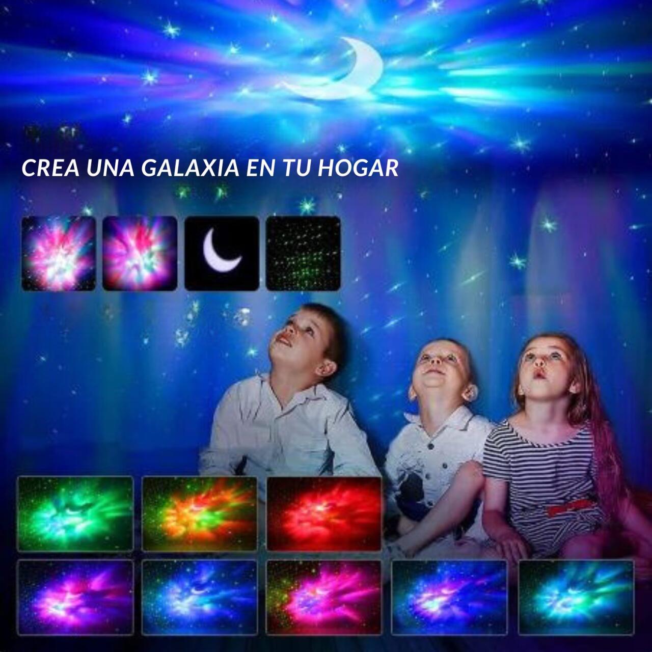 Proyector Galaxia Astronauta – Transforma Tu Habitación en un Universo de Sueños