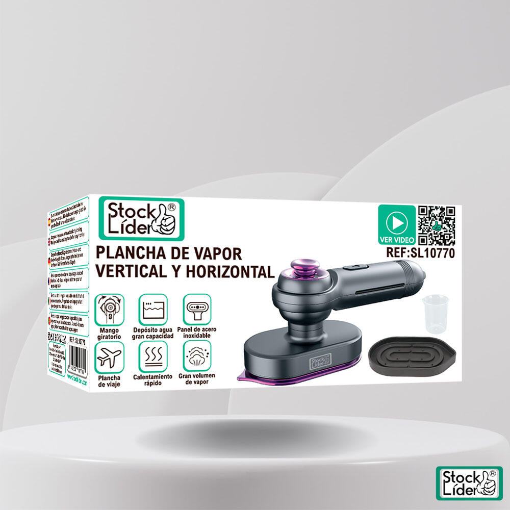Plancha de Vapor Inteligente – Ropa Perfecta en Cualquier Posición