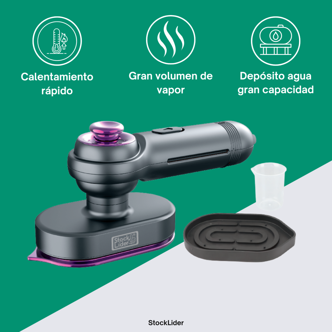 Plancha de Vapor Inteligente – Ropa Perfecta en Cualquier Posición