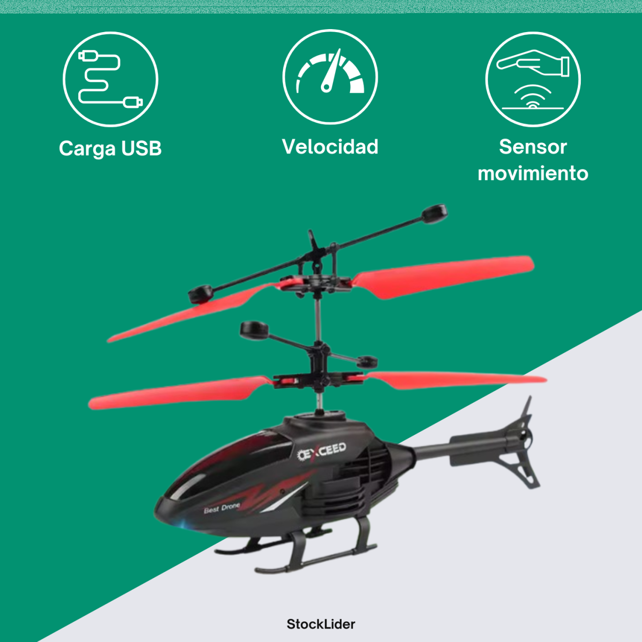 Voe alto com o novo helicóptero Apache RC