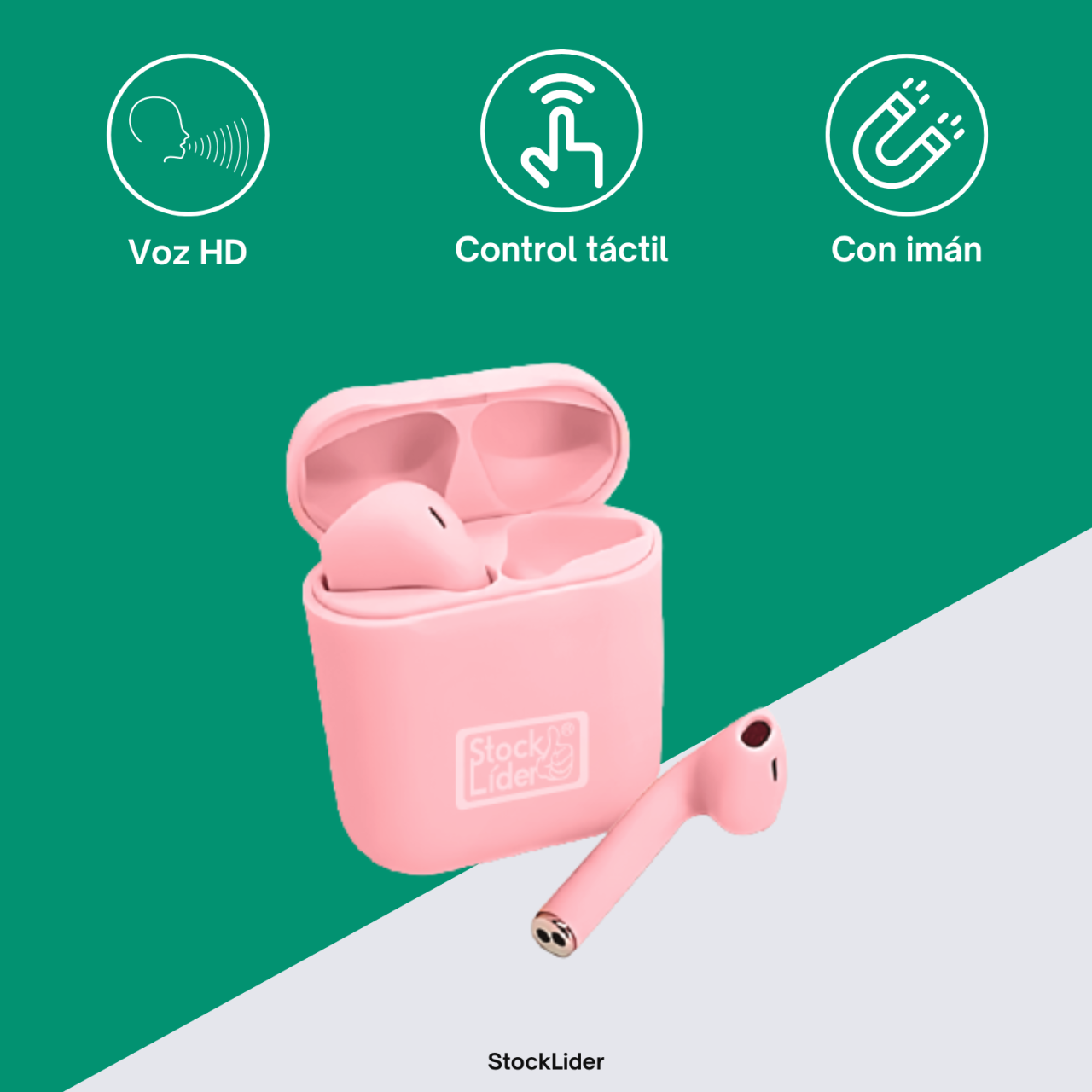 InPods 12 – Conexión Rápida, Sonido Potente y Gran Comodidad