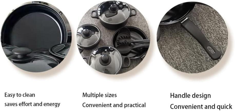 13 Pieces Cookware Set – Juego Completo de Utensilios de Cocina de Silicona Antiadherente