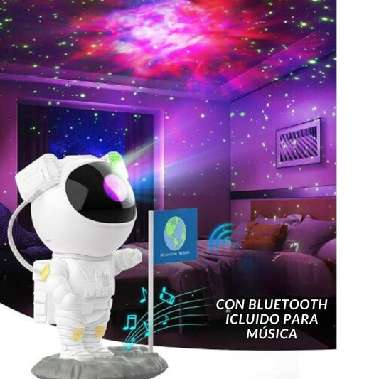 Proyector Galaxia Astronauta – Transforma Tu Habitación en un Universo de Sueños