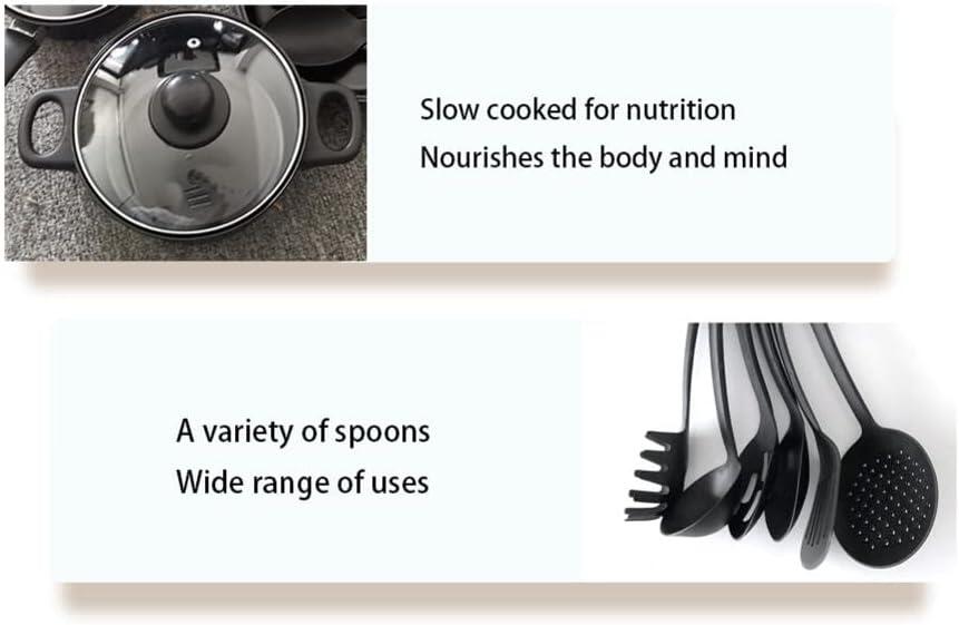 13 Pieces Cookware Set – Juego Completo de Utensilios de Cocina de Silicona Antiadherente