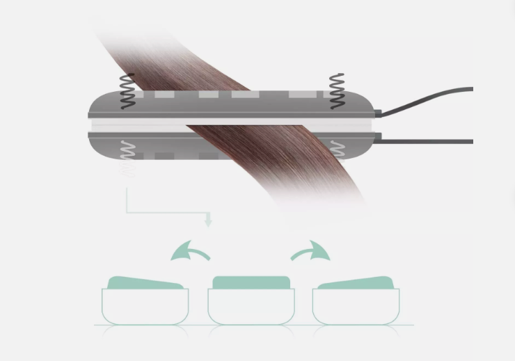 Mini Plancha de Pelo Portátil — Alisa y Moldea al Instante