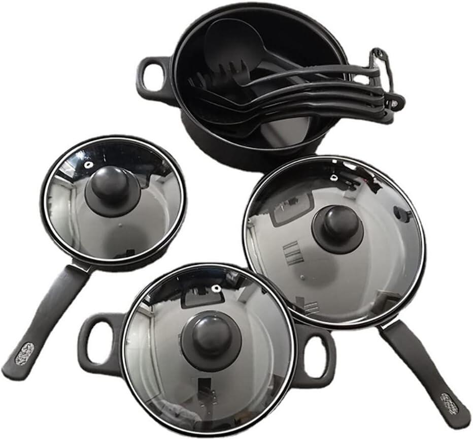 13 Pieces Cookware Set – Juego Completo de Utensilios de Cocina de Silicona Antiadherente
