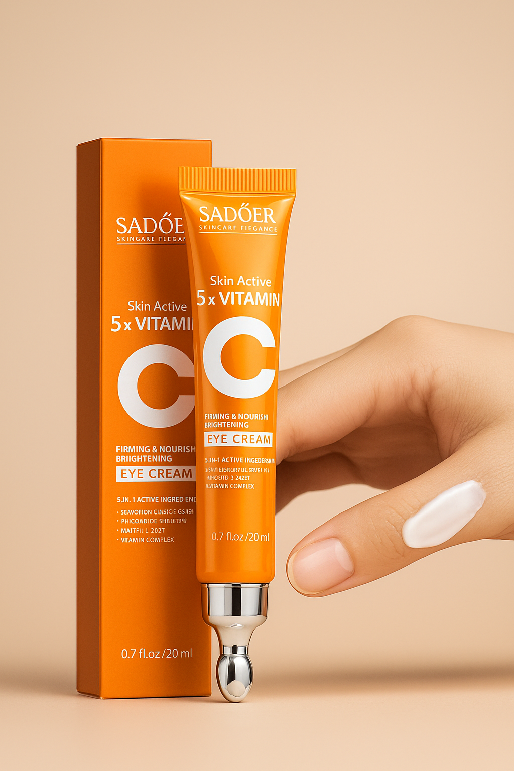 Contorno de Ojos Iluminador con Vitamina C y Niacinamida – Revitaliza tu Mirada 20ml