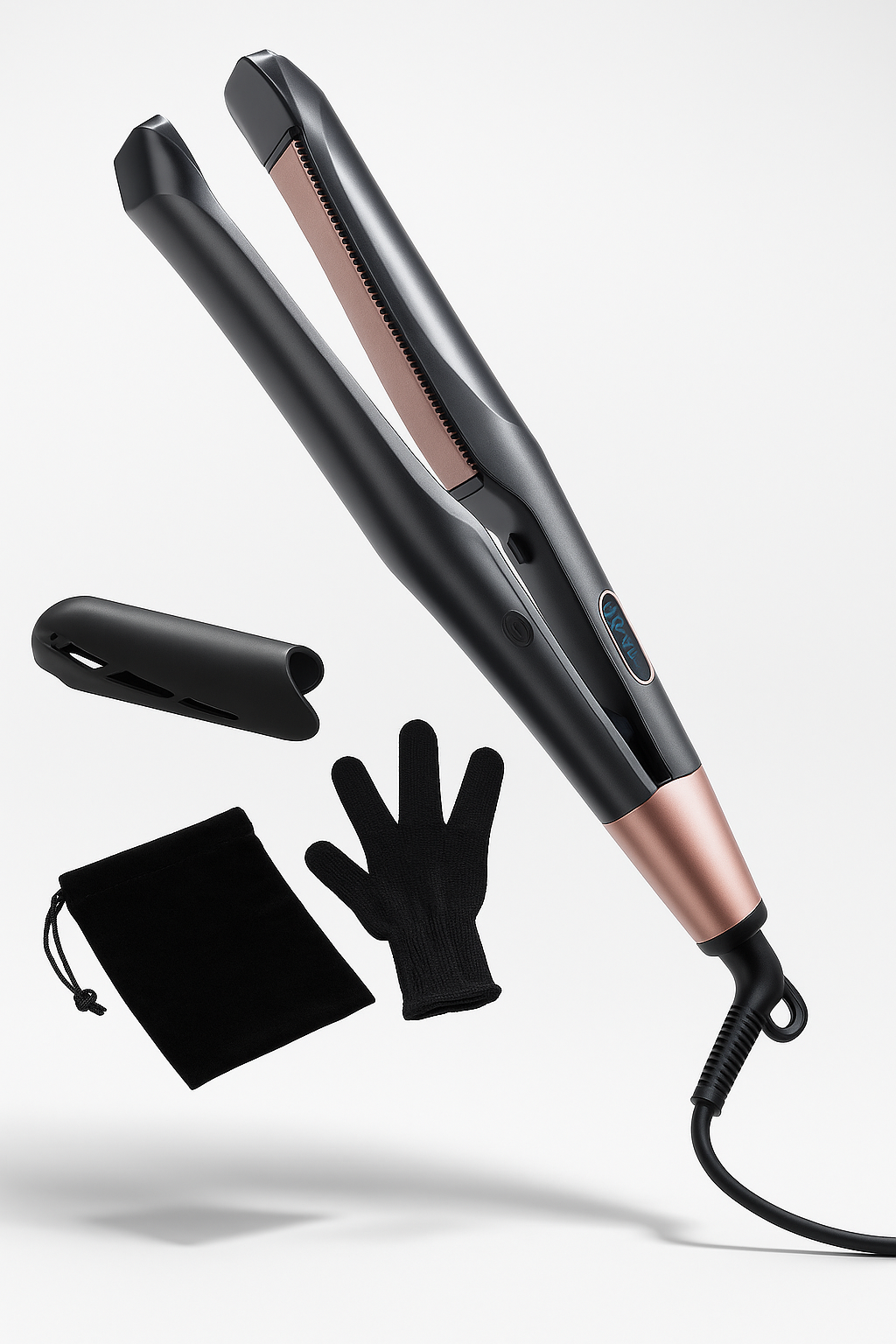 Plancha alisadora para cabello corto – Resultados suaves y brillantes al instante