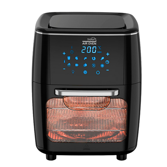Freidora de Aire 3 en 1 Starlyf Air Oven 12L con Horno Rotisserie y Deshidratador – Tecnología Air Cycling, Pantalla LED Táctil