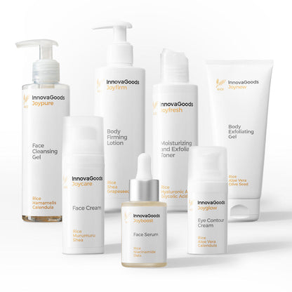 Pack de Rutina Facial y Corporal Rice InnovaGoods