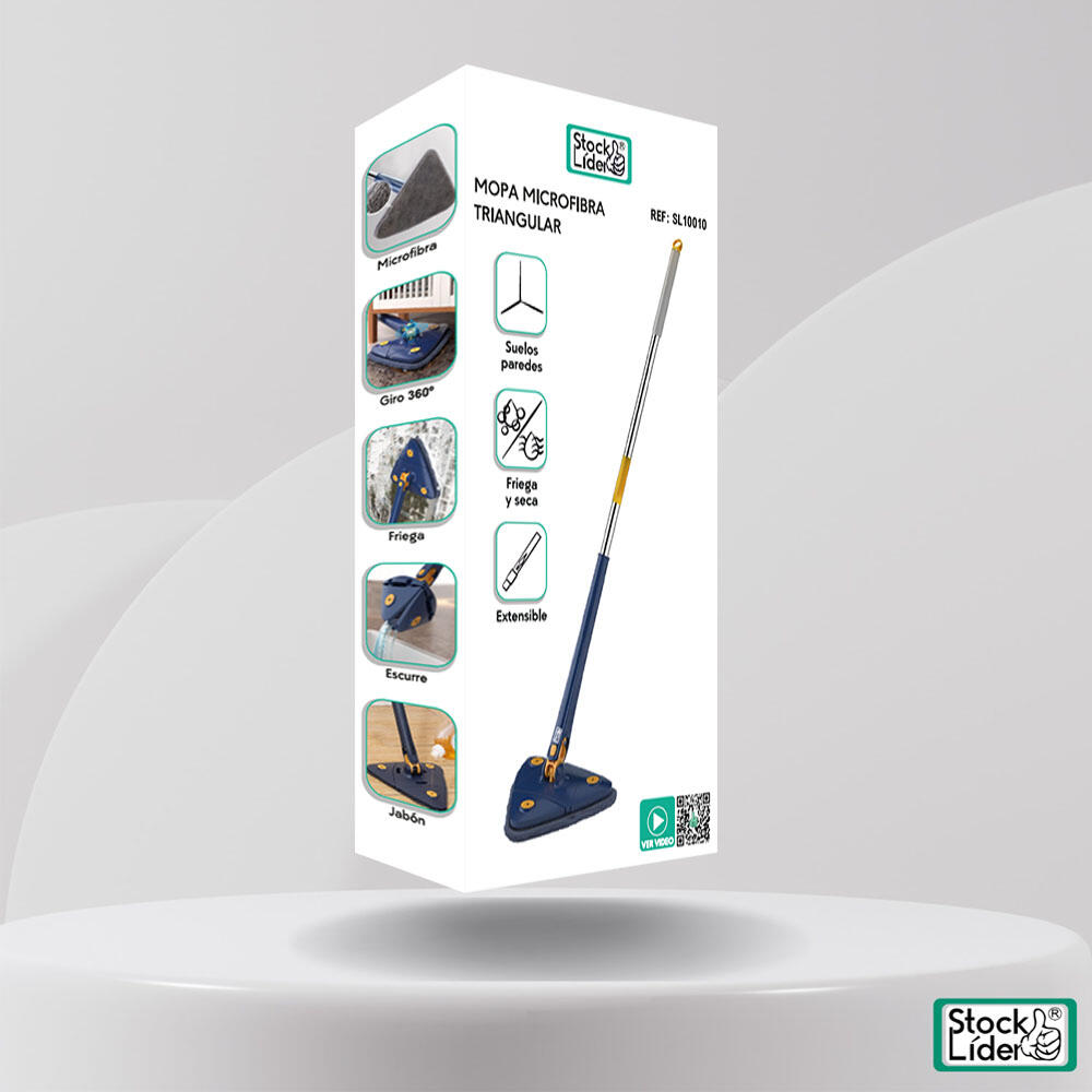 Mopa microfibra triangular