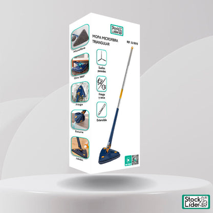 Mopa microfibra triangular