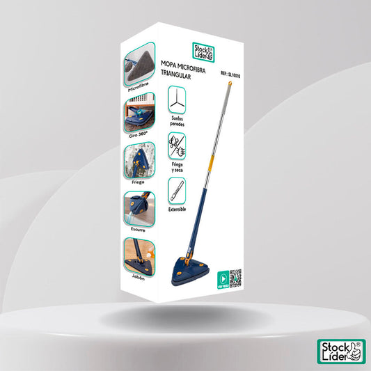 Mopa microfibra triangular
