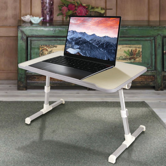 Soporte Plegable Laptop 3 en 1 | Mesa Ajustable con USB para Cama y Oficina