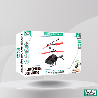 Voe alto com o novo helicóptero Apache RC