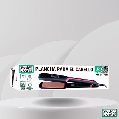 Plancha Profesional para el Cabello – Alisado Perfecto en Minutos